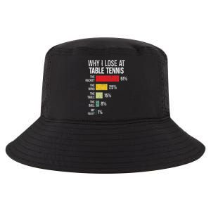 Table Tennis Player Joke For Ping Pong Cool Comfort Performance Bucket Hat