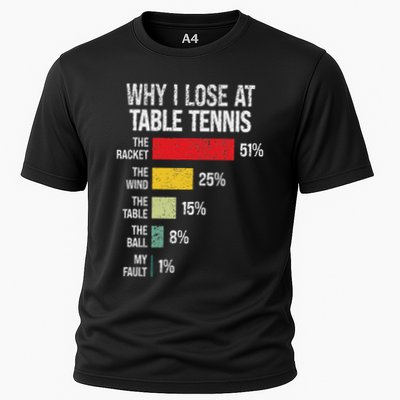 Table Tennis Player Joke For Ping Pong Performance Shirt