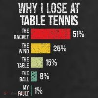 Table Tennis Player Joke For Ping Pong Adult Drive Performance Visor