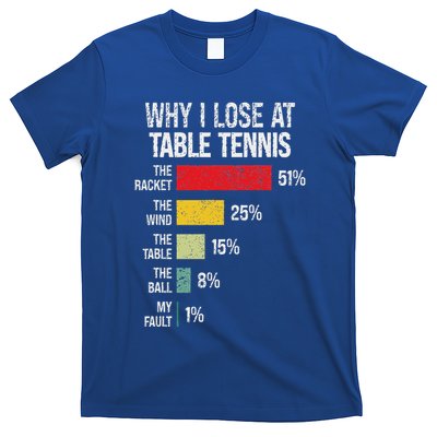 Table Tennis Player Joke For Ping Pong T-Shirt