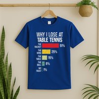 Table Tennis Player Joke For Ping Pong T-Shirt