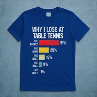 Table Tennis Player Joke For Ping Pong T-Shirt