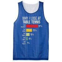 Table Tennis Player Joke For Ping Pong Mesh Reversible Basketball Jersey Tank