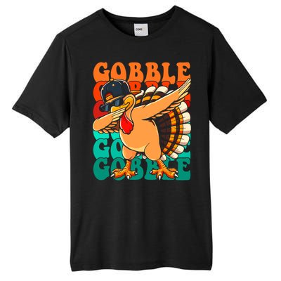 Thanksgiving Turkey Pilgrim Costume For Tall Fusion ChromaSoft Performance T-Shirt