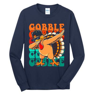 Thanksgiving Turkey Pilgrim Costume For Tall Long Sleeve T-Shirt