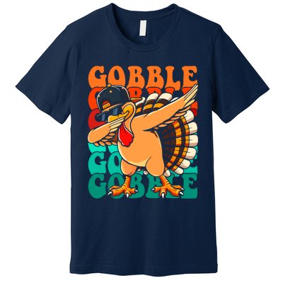 Thanksgiving Turkey Pilgrim Costume For Premium T-Shirt