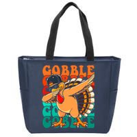 Thanksgiving Turkey Pilgrim Costume For Zip Tote Bag