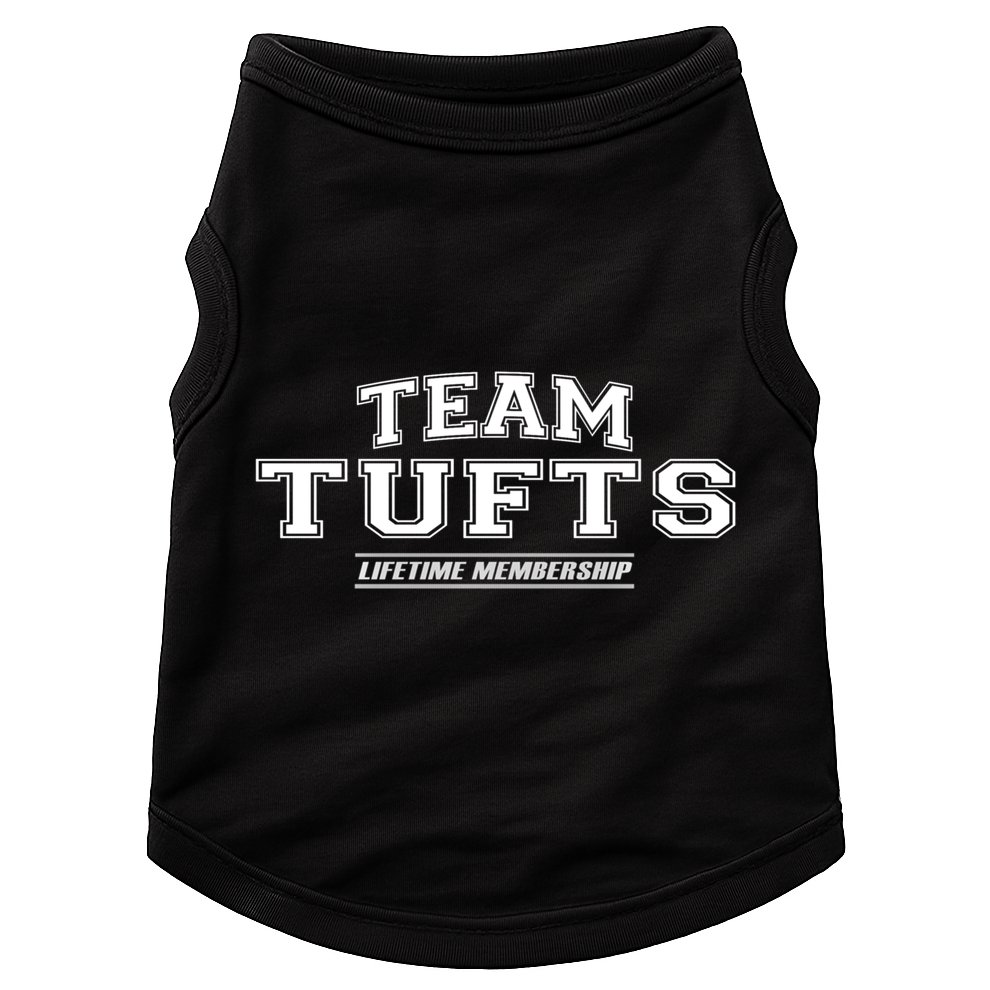 Team Tufts Proud Family Surname Last Name Cute Gift Doggie Tank