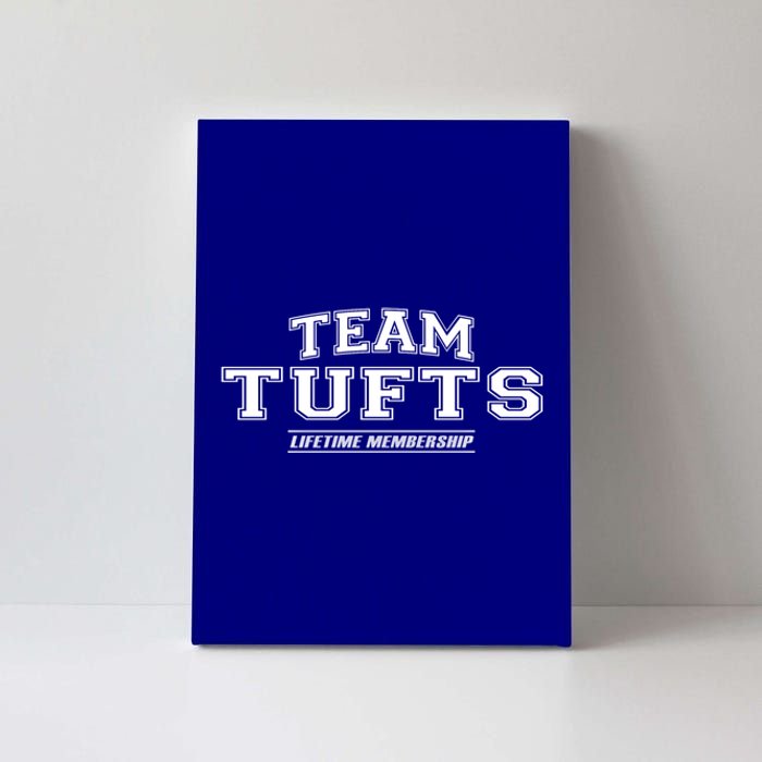 Team Tufts Proud Family Surname Last Name Cute Gift Canvas