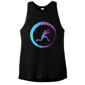 Tennis Tennis Player Sports Ladies PosiCharge Tri-Blend Wicking Tank