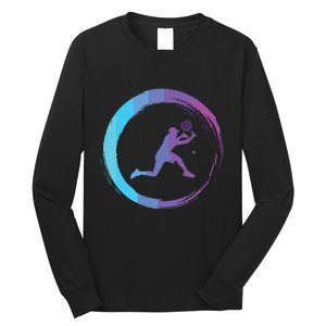 Tennis Tennis Player Sports Long Sleeve Shirt