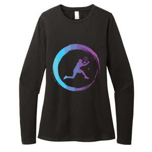 Tennis Tennis Player Sports Womens CVC Long Sleeve Shirt