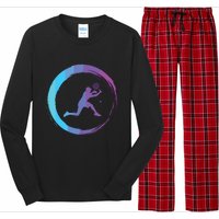 Tennis Tennis Player Sports Long Sleeve Pajama Set