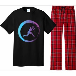 Tennis Tennis Player Sports Pajama Set