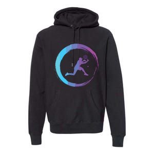 Tennis Tennis Player Sports Premium Hoodie