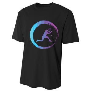 Tennis Tennis Player Sports Performance Sprint T-Shirt