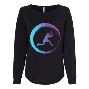 Tennis Tennis Player Sports Womens California Wash Sweatshirt