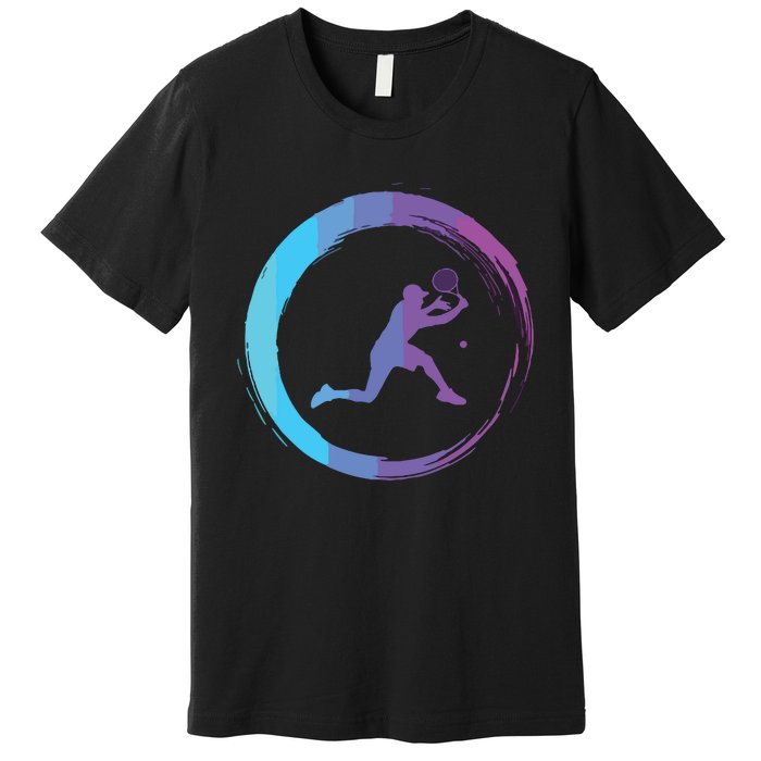 Tennis Tennis Player Sports Premium T-Shirt