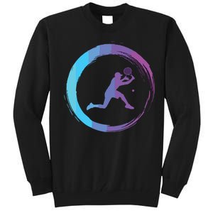 Tennis Tennis Player Sports Tall Sweatshirt