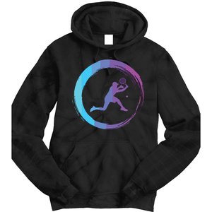 Tennis Tennis Player Sports Tie Dye Hoodie