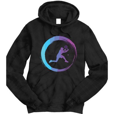 Tennis Tennis Player Sports Tie Dye Hoodie