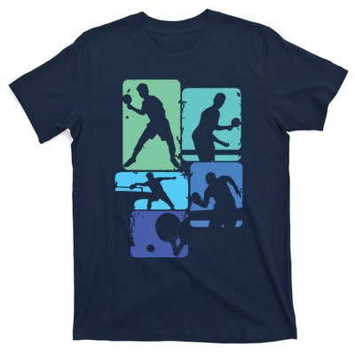 Table Tennis Ping Pong Men Boy T-Shirt