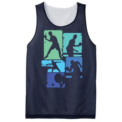 Table Tennis Ping Pong Men Boy Mesh Reversible Basketball Jersey Tank