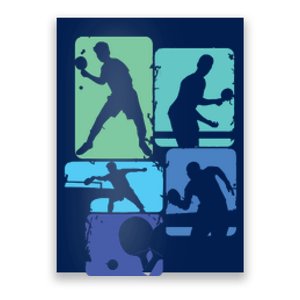 Table Tennis Ping Pong Men Boy Poster