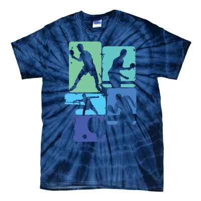 Table Tennis Ping Pong Men Boy Tie-Dye T-Shirt