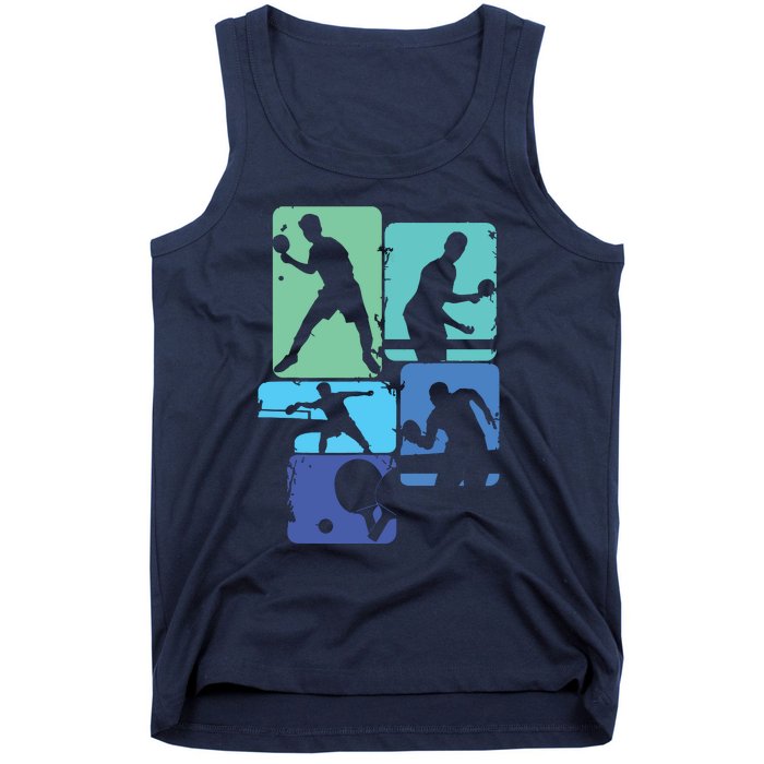 Table Tennis Ping Pong Men Boy Tank Top