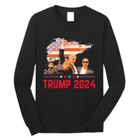 Trump Trending Political Pennsylvania Trump 2024 Long Sleeve Shirt