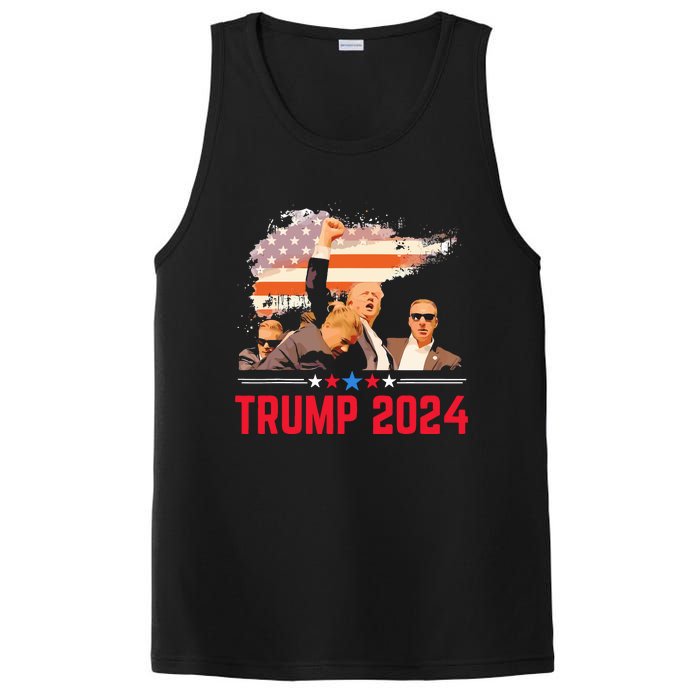 Trump Trending Political Pennsylvania Trump 2024 PosiCharge Competitor Tank