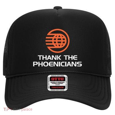 Thank The Phoenicians High Crown Mesh Back Trucker Hat