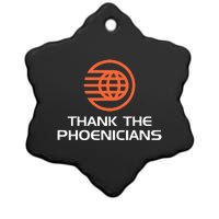 Thank The Phoenicians Ceramic Star Ornament