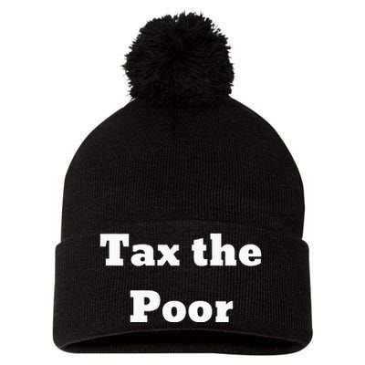 Tax The Poor Pom Pom 12in Knit Beanie