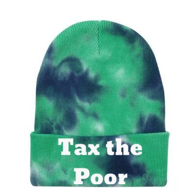 Tax The Poor Tie Dye 12in Knit Beanie