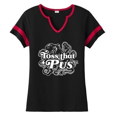 Toss That ‘Pus Ladies Halftime Notch Neck Tee