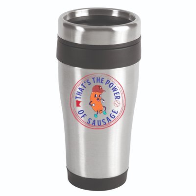 ThatS The Power Of Sausage Summer Sausage 16oz Travel Tumbler