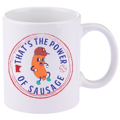 ThatS The Power Of Sausage Summer Sausage 11oz C Handle Ceramic Mug