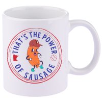 ThatS The Power Of Sausage Summer Sausage 11oz C Handle Ceramic Mug