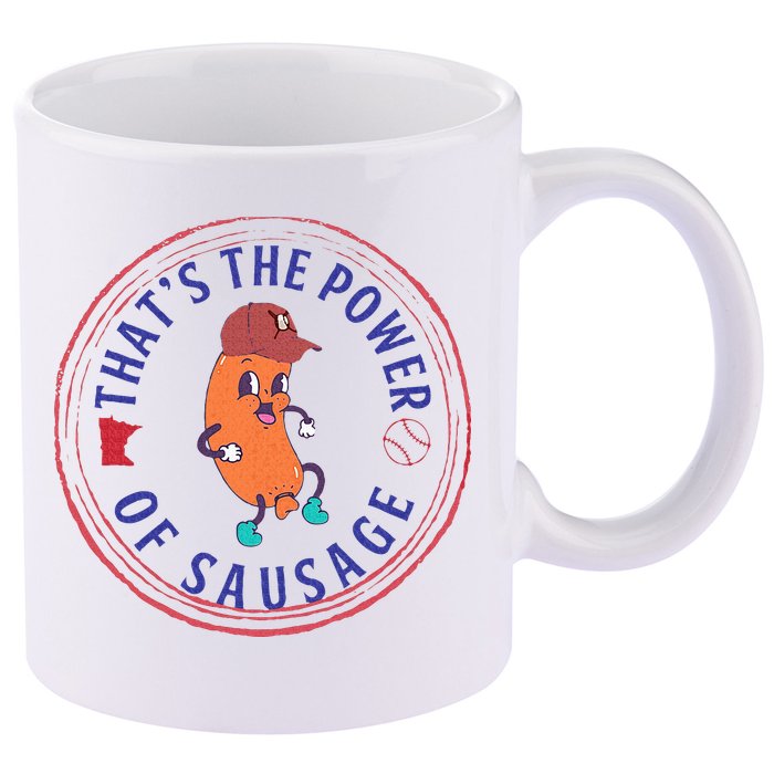 ThatS The Power Of Sausage Summer Sausage 11oz C Handle Ceramic Mug