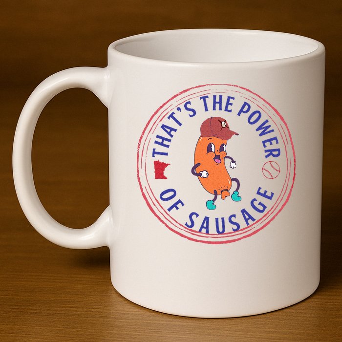 ThatS The Power Of Sausage Summer Sausage 11oz C Handle Ceramic Mug
