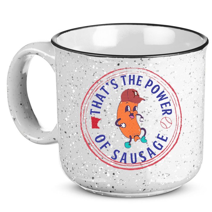 ThatS The Power Of Sausage Summer Sausage 15oz Campfire Ceramic Mug
