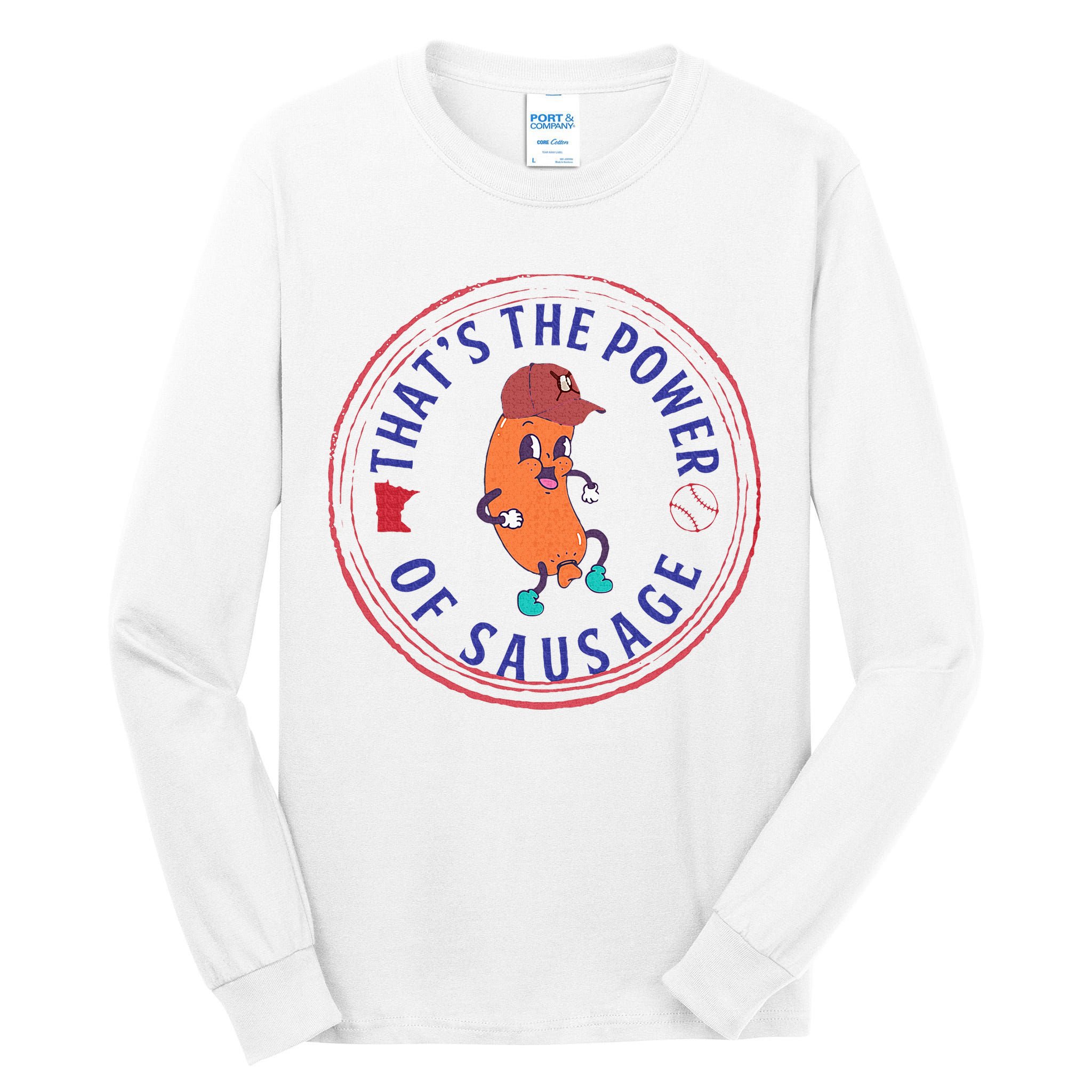 ThatS The Power Of Sausage Summer Sausage Tall Long Sleeve T-Shirt