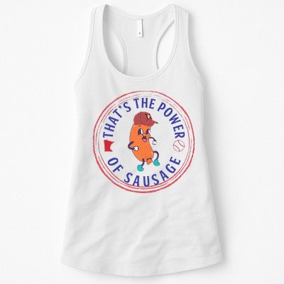 ThatS The Power Of Sausage Summer Sausage Womens Tank Top