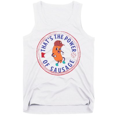 ThatS The Power Of Sausage Summer Sausage Tank Top