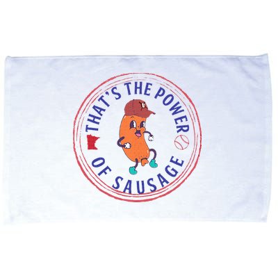 ThatS The Power Of Sausage Summer Sausage Microfiber Hand Towel
