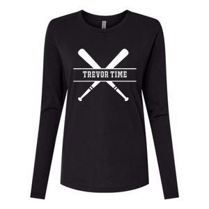 Trevor Time Part 2 Womens Cotton Relaxed Long Sleeve T-Shirt