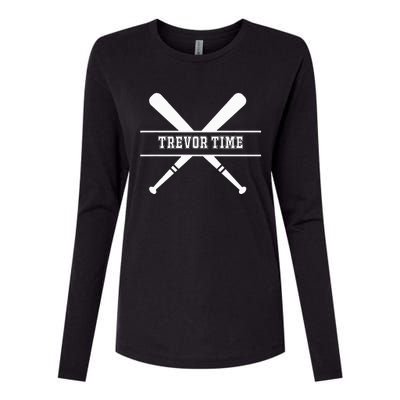 Trevor Time Part 2 Womens Cotton Relaxed Long Sleeve T-Shirt