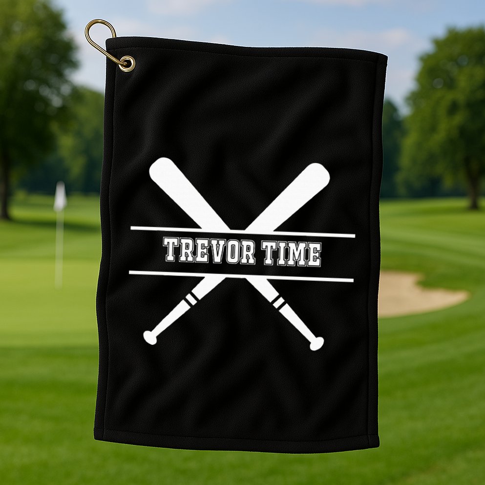 Trevor Time Part 2 Golf Towel